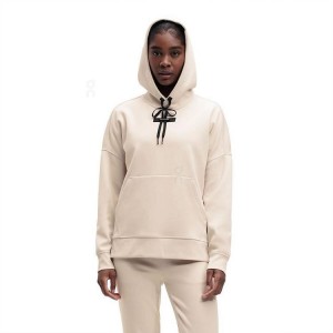 Beige On Cloud Women Hoodie | EG_ON8005