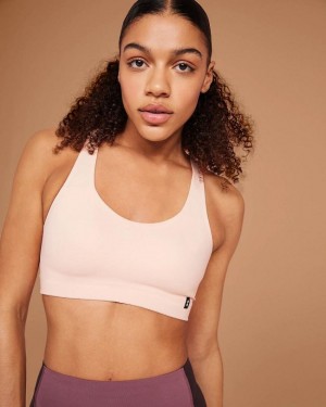 Beige / Purple On Cloud Active Women Bras | EG_ON8807