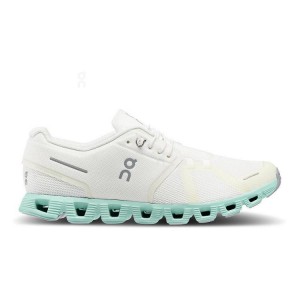 Beige / Turquoise On Cloud Cloud 5 Men Sneakers | EG_ON8810