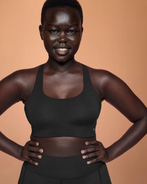 Black On Cloud Active Women Bras | EG_ON8265