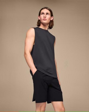 Black On Cloud Focus Men Shorts | EG_ON8577
