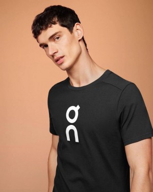 Black On Cloud Graphic-T Men T-shirts | EG_ON8349