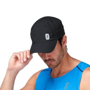 Black On Cloud Lightweight Men Caps | EG_ON8507