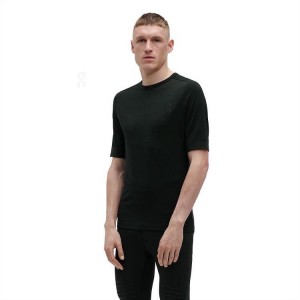 Black On Cloud Merino-T Men T-shirts | EG_ON9009