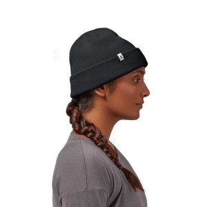 Black On Cloud Merino Women Beanie | EG_ON8690