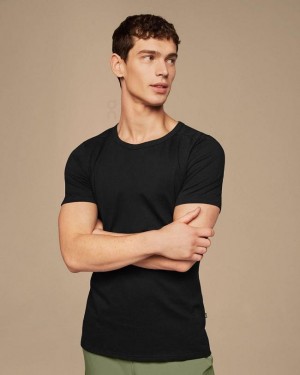 Black On Cloud On-T Men T-shirts | EG_ON8789