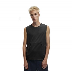 Black On Cloud Training Men Tank Top | EG_ON8897