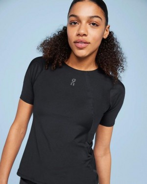 Black On Cloud Ultra-T Women T-shirts | EG_ON8045
