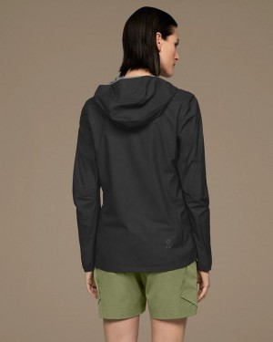 Black On Cloud Waterproof Anorak Women Jackets | EG_ON8340