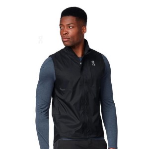 Black On Cloud Weather Vest Men Jackets | EG_ON8894