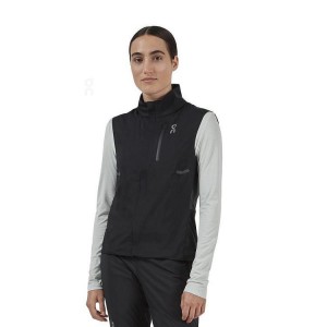 Black On Cloud Weather Vest Women Jackets | EG_ON8537
