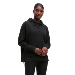 Black On Cloud Women Hoodie | EG_ON8381