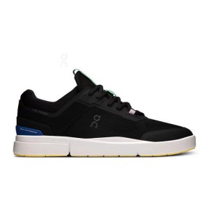 Black / Blue On Cloud THE ROGER Spin Men Sneakers | EG_ON8467