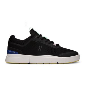 Black / Blue On Cloud THE ROGER Spin Women Sneakers | EG_ON8183