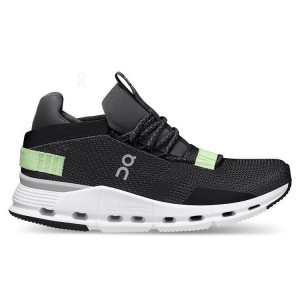 Black / Green On Cloud Cloudnova Women Sneakers | EG_ON8059