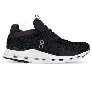 Black / White On Cloud Cloudnova Men Sneakers | EG_ON9080