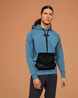 Blue On Cloud Men Hoodie | EG_ON8022
