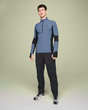 Blue On Cloud Trail Breaker Men T-shirts | EG_ON8219