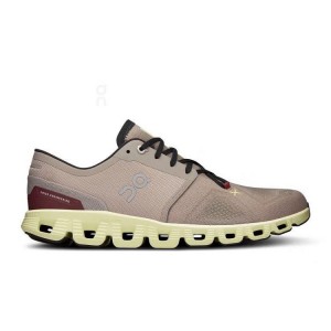 Brown On Cloud Cloud X 3 Men Road Running Shoes | EG_ON8741