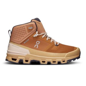 Brown On Cloud Cloudrock 2 Waterproof Men Hiking Boots | EG_ON8882