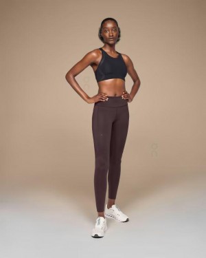 Brown On Cloud Performance Women Tights | EG_ON8013