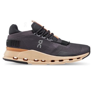 Dark Grey On Cloud Cloudnova Women Sneakers | EG_ON8063