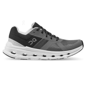 Dark Grey On Cloud Cloudrunner Women Road Running Shoes | EG_ON8517