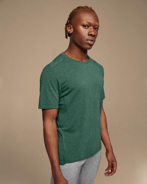 Green On Cloud Active-T Men T-shirts | EG_ON9119