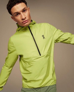 Green On Cloud Waterproof Anorak Men Jackets | EG_ON8589