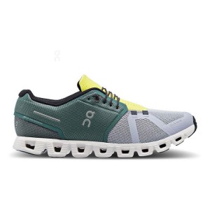 Green / Grey On Cloud Cloud 5 Men Sneakers | EG_ON8667