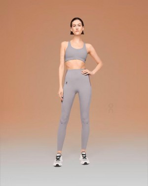 Grey On Cloud Active Women Bras | EG_ON8924