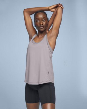 Grey On Cloud Focus Women Tank Top | EG_ON8306
