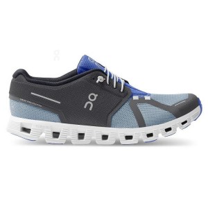 Grey / Blue On Cloud Cloud 5 Push Men Sneakers | EG_ON8586