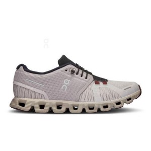 Grey / Red / Black On Cloud Cloud 5 Women Sneakers | EG_ON8245