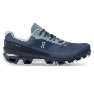 Navy On Cloud Cloudventure Waterproof Men Hiking Shoes | EG_ON8529