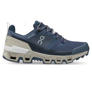 Navy On Cloud Cloudwander Waterproof Women Hiking Shoes | EG_ON8950