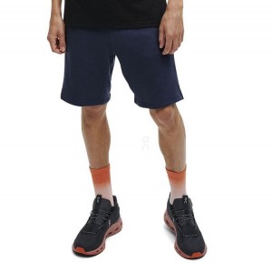 Navy On Cloud Sweat Men Shorts | EG_ON8846