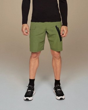 Olive On Cloud Explorer Men Shorts | EG_ON9000