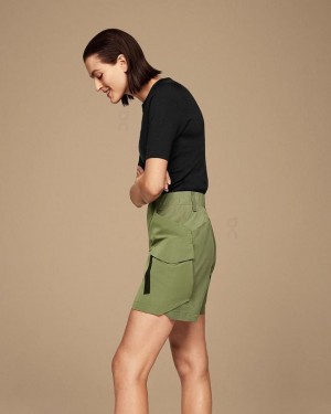 Olive On Cloud Explorer Women Shorts | EG_ON8759