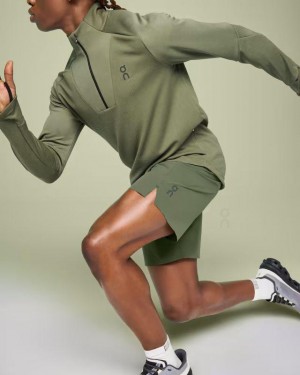 Olive On Cloud Hybrid Men Shorts | EG_ON8502