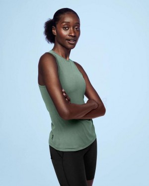 Olive On Cloud Movement Women Tank Top | EG_ON8908