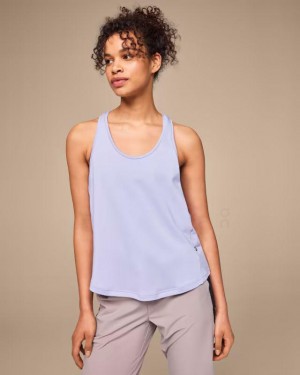 Purple On Cloud Focus Women Tank Top | EG_ON8830