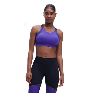 Purple On Cloud Performance Women Bras | EG_ON8476