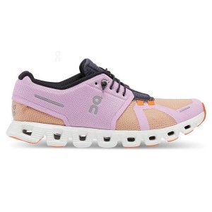Purple / Orange On Cloud Cloud 5 Push Women Sneakers | EG_ON8206