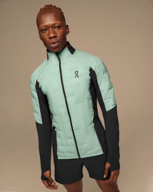 Turquoise On Cloud Climate Men Jackets | EG_ON8011