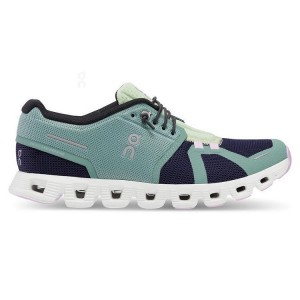 Turquoise On Cloud Cloud 5 Push Women Sneakers | EG_ON8441