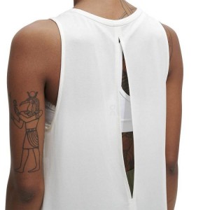 White On Cloud Active Women Tank Top | EG_ON8702
