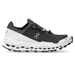 White / Black On Cloud Cloudultra Women Hiking Shoes | EG_ON8032