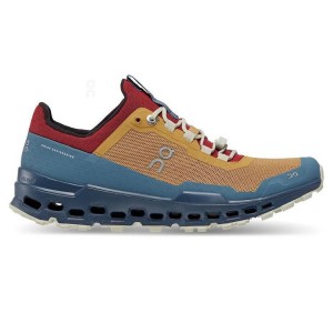 Yellow / Blue On Cloud Cloudultra Women Hiking Shoes | EG_ON8941