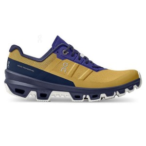 Yellow / Purple On Cloud Cloudventure Women Hiking Shoes | EG_ON8490